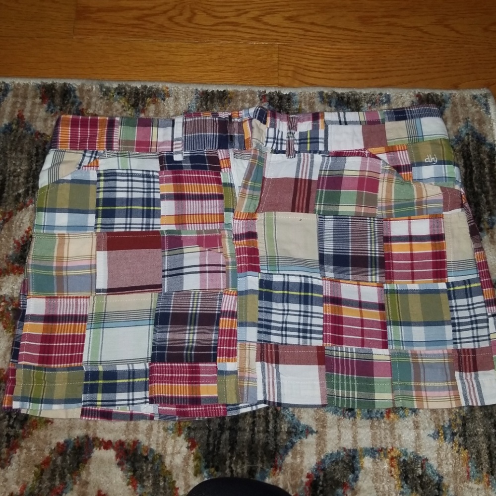 Duck Head Plaid Skort
